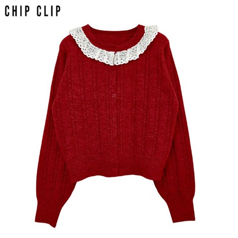 レディース　ニットカーディガン（CHIP CLIP）