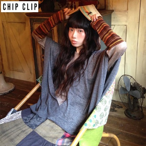 レディース　カーディガン（CHIP CLIP×はる）