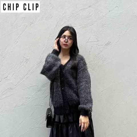 レディース　ニットカーディガン（CHIP CLIP）