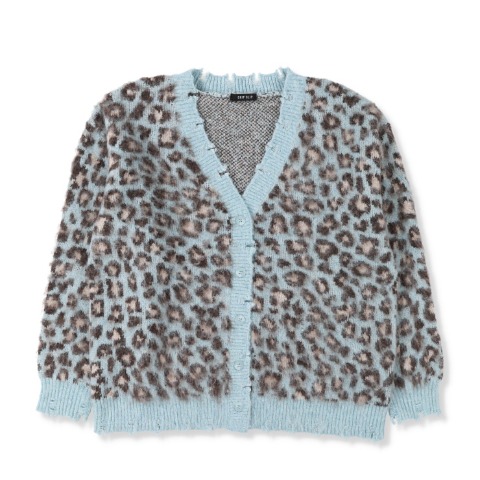 レディース　ニットカーディガン（Zipper×CHIP CLIP）