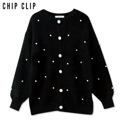 レディース　ニットカーディガン（CHIP CLIP）