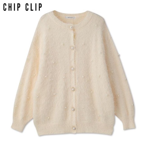 レディース　ニットカーディガン（CHIP CLIP）