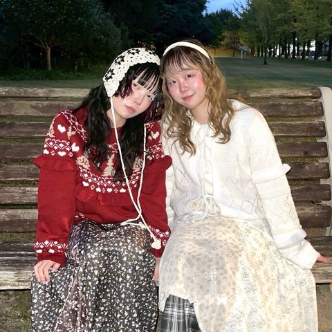 レディース　ニットカーディガン（CHIP CLIP）