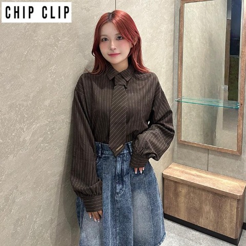 レディース　シャツ（CHIP CLIP・TikTok）