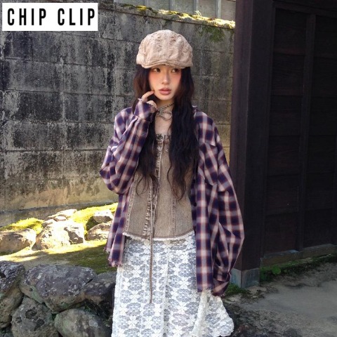 レディース　シャツ（CHIP CLIP×はる）