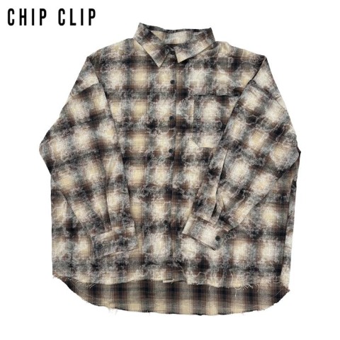 レディース　チェックシャツ（CHIP CLIP）