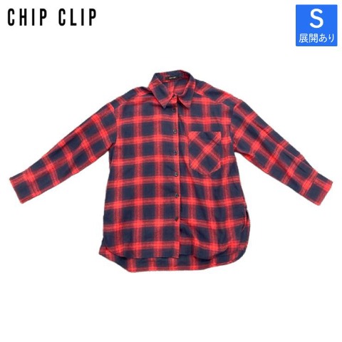 レディース【S～L】　シャツ（CHIP CLIP）