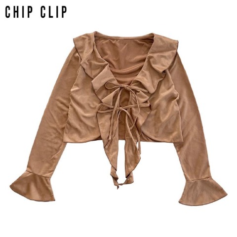 レディース　カーディガン（CHIP CLIP×はる）