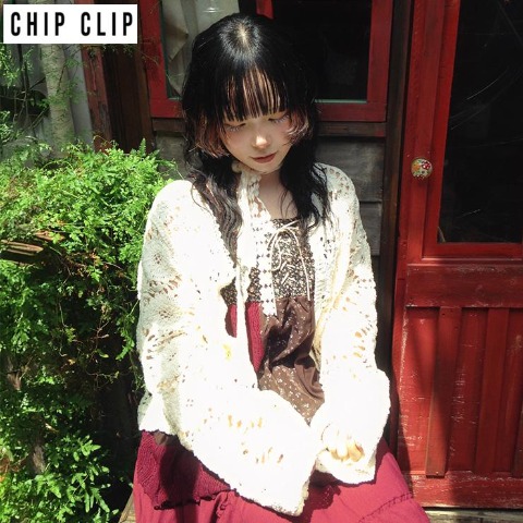 レディース　キャミソール（CHIP CLIP×はる）