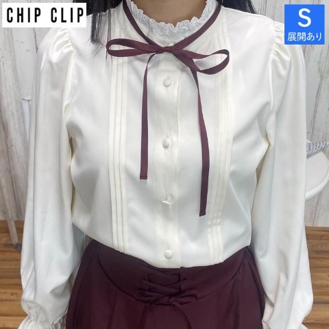 レディース【S～L】　ブラウス（CHIP CLIP）
