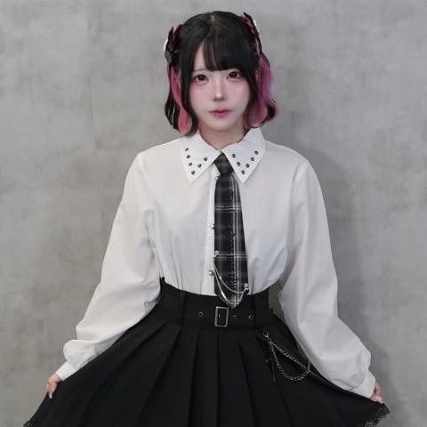 レディース【S～LL】　シャツ（majoretty）