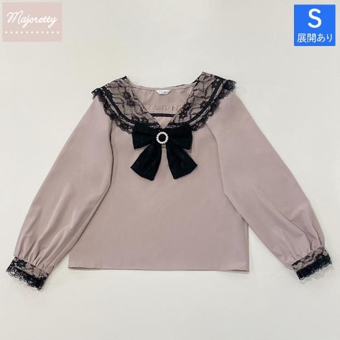 レディース【S～LL】　セーラーブラウス（majoretty）