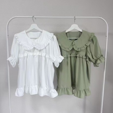 レディース【S～L】　ブラウス（CHIP CLIP×七海にこ）