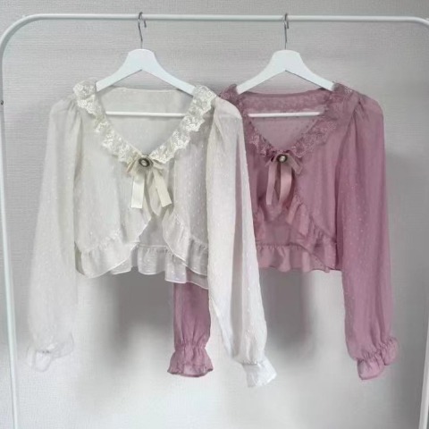 レディース【S～L】　ボレロ（CHIP CLIP×七海にこ）