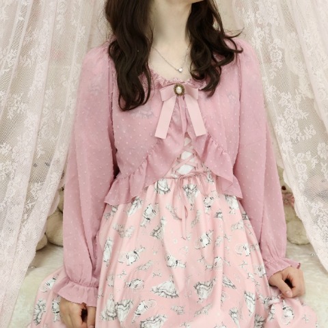 レディース【S～L】　ボレロ（CHIP CLIP×七海にこ）