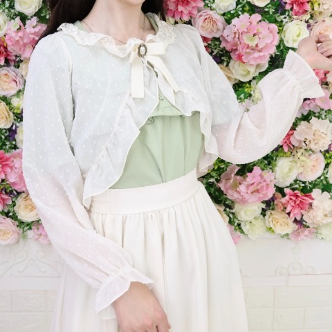 レディース【S～L】　ボレロ（CHIP CLIP×七海にこ）