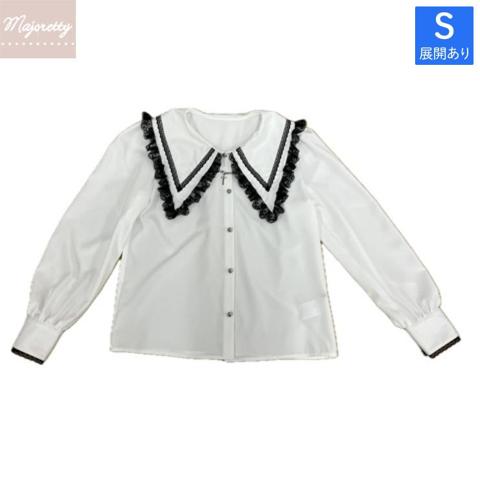 レディース【S～L】　クロスチェーン付きブラウス（地雷中学生×majoretty）