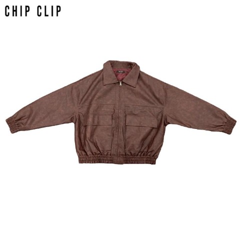 レディース　ブルゾン（CHIP CLIP） レッド 301