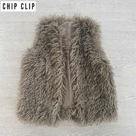 レディース　ベスト（はる×CHIP CLIP）