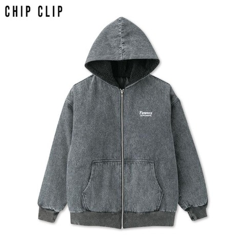 レディース　フードジップブルゾン（CHIP　CLIP）)
