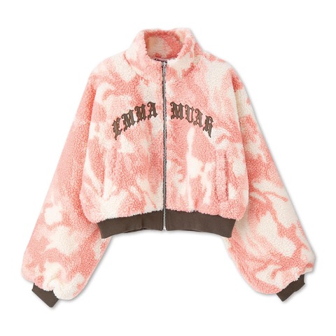 レディース【プチサイズ】　ボアブルゾン（Emmamuah）