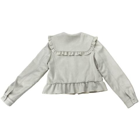 レディース【S～L】　フリルジャケット（ひつじ田×majoretty）