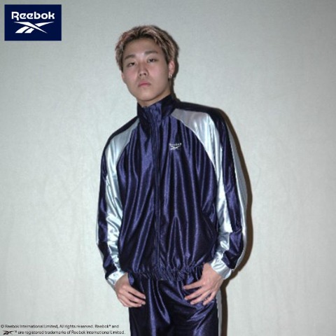 レディース　配色切替ブルゾン（Reebok）