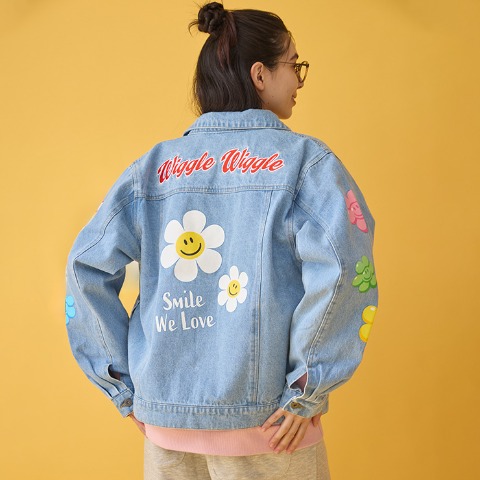 レディース　デニムジャケット（wiggle wiggle）