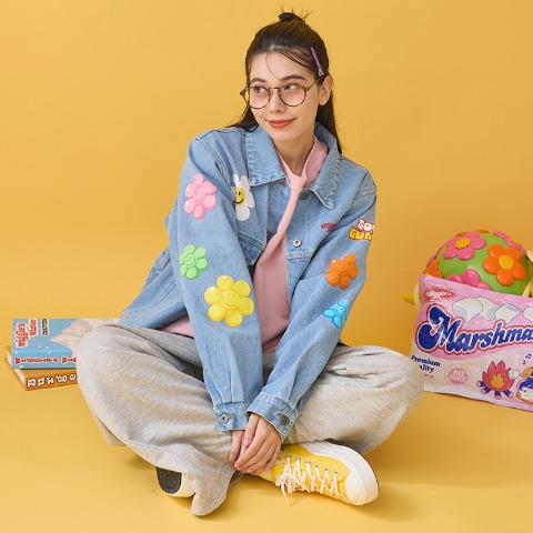 レディース　デニムジャケット（wiggle wiggle）