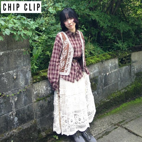レディース　スカート（CHIP CLIP×はる）