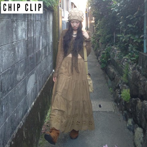 レディース　スカート（CHIP CLIP×はる）