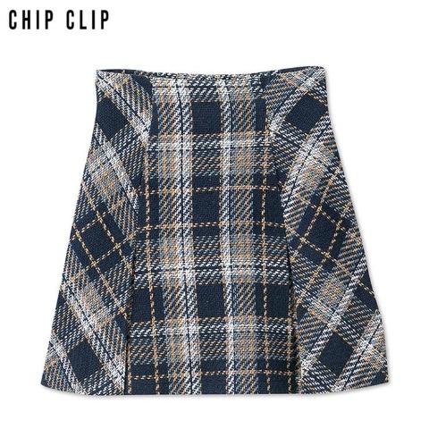 レディース　チェックスカート（CHIP CLIP）