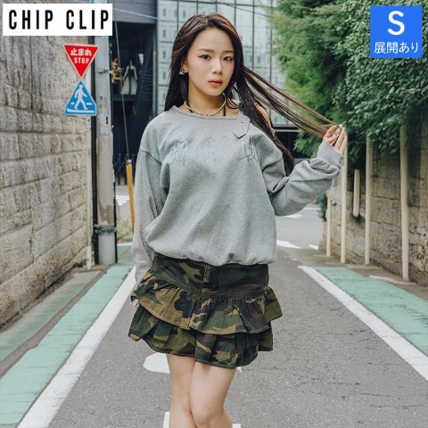 レディース　スカート（Mizuki×CHIP CLIP）
