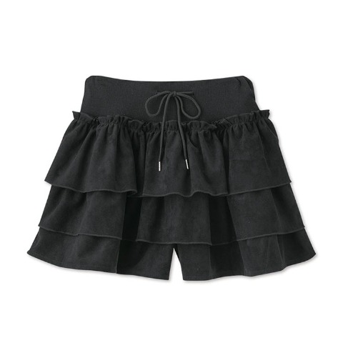 レディース【プチサイズ】　ティアードミニスカパン（Emmamuah）