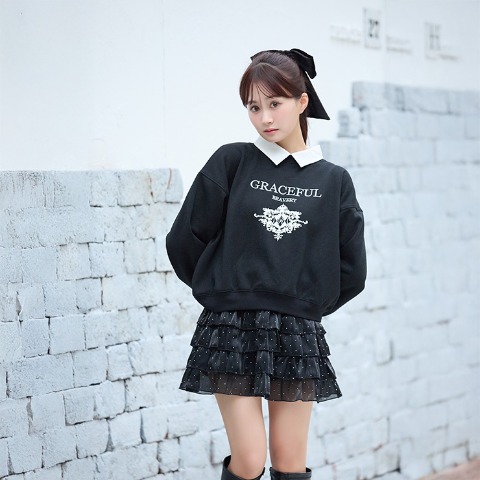 レディース　ティアードミニスカート（CHIP CLIP）