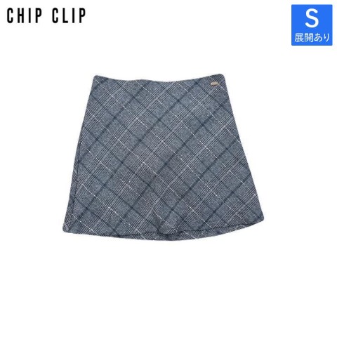 レディース　チェックスカート（CHIP CLIP）
