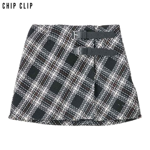 レディース　チェックミニスカート（CHIP CLIP）