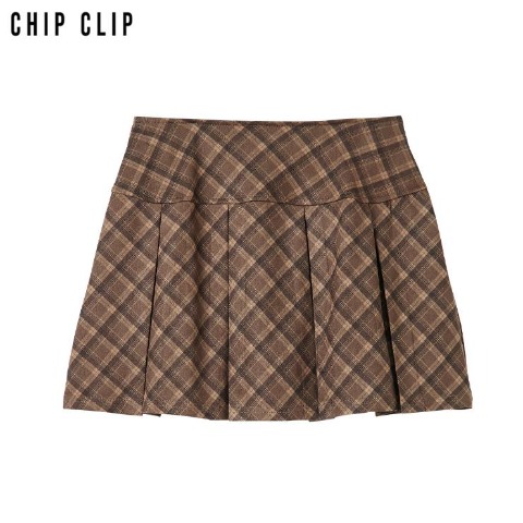 レディース　プリーツスカート（CHIP CLIP）