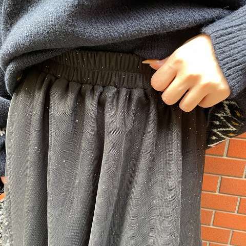 レディース　チュールスカート（CHIP CLIP）