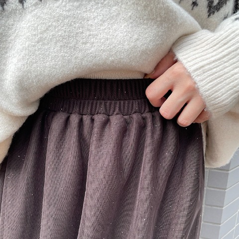 レディース　チュールスカート（CHIP CLIP）