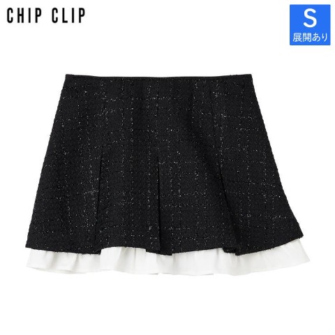 レディース【S～L】　ミニスカート（CHIP CLIP）