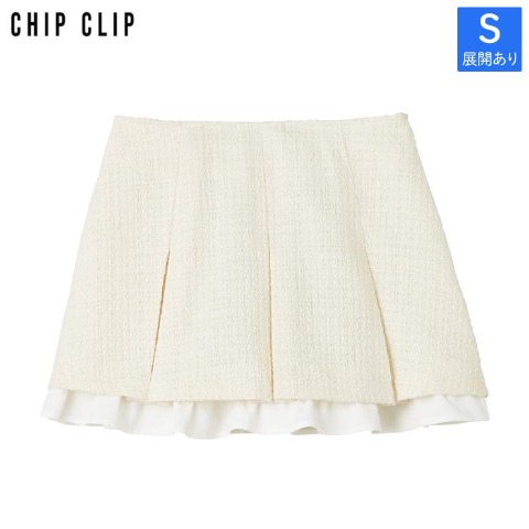 レディース【S～L】　ミニスカート（CHIP CLIP）