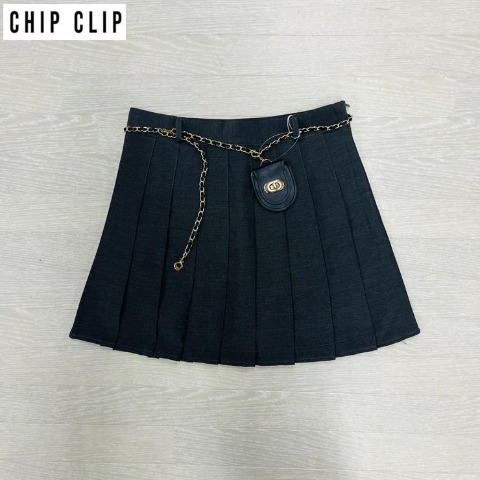 レディース　ポーチ付きミニスカート（CHIP CLIP）