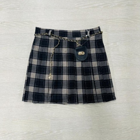レディース　ポーチ付きミニスカート（CHIP CLIP）