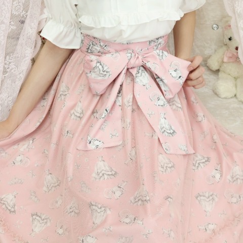 レディース【S～L】　スカート（CHIP CLIP×七海にこ）