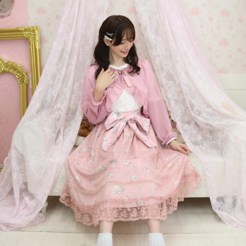 レディース【S～L】　スカート（CHIP CLIP×七海にこ）