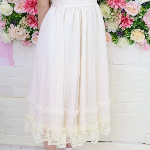 レディース【S～L】　スカート（CHIP CLIP×七海にこ）