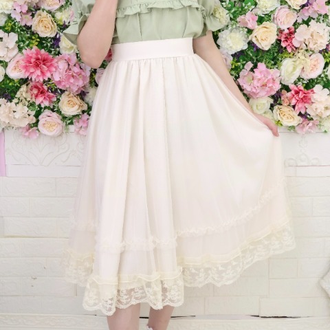 レディース【S～L】　スカート（CHIP CLIP×七海にこ）