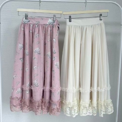 レディース【S～L】　スカート（CHIP CLIP×七海にこ）