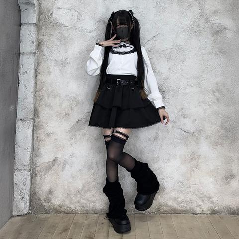 レディース【S～L】　ティアードスカート（えすちゃん×majoretty）